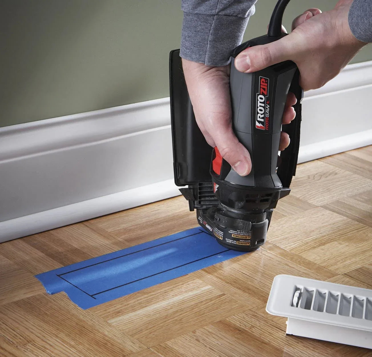 Rotozip 1 x 4 in. L Plastic Dust Vault Attachment 1 pc.