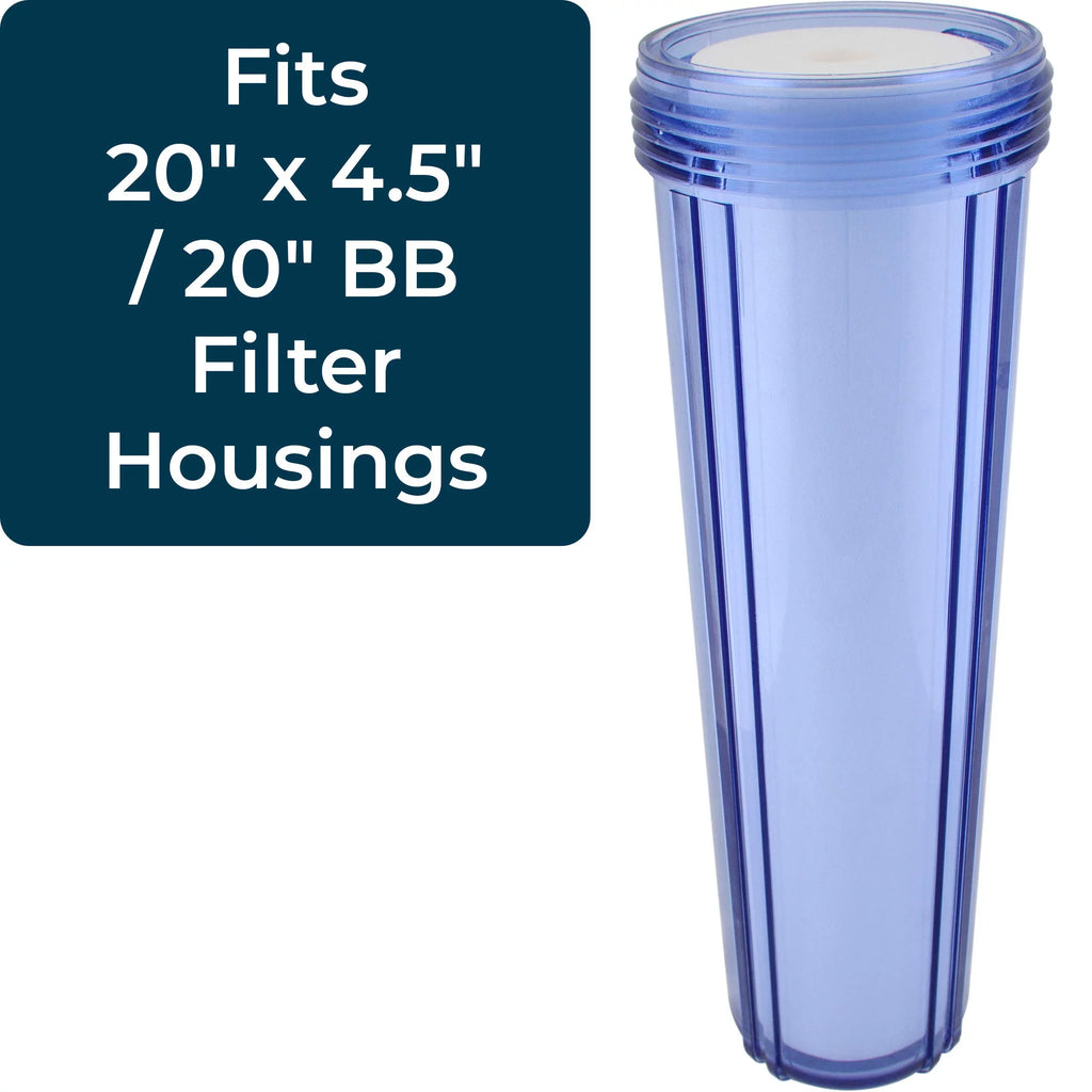 SpiroPure SP-DD-6010-20BB 20x4.5 BB 10 Micron Spun Melt-Blown Polypropylene Water Filter Cartridge SDC-45-2010 (Case of 6)