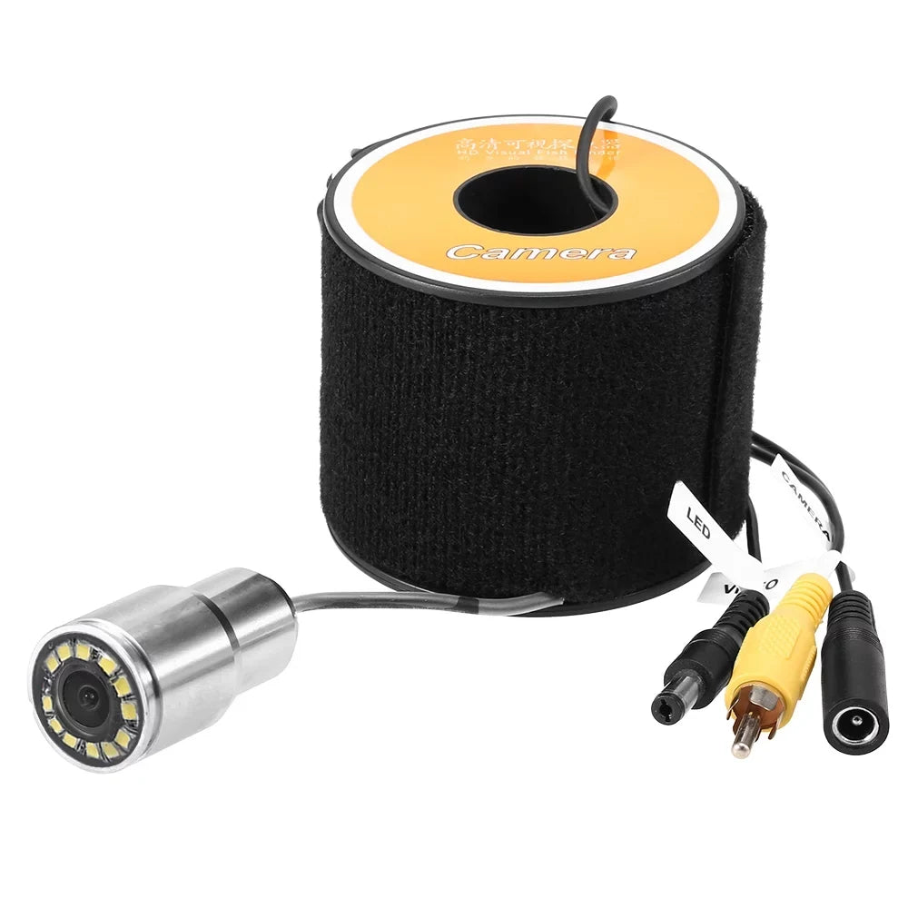moobody Fishing Camera with 15m/30m/50m Cable, 1200TVL Underwater Viewer, 12 LEDs Night Vision