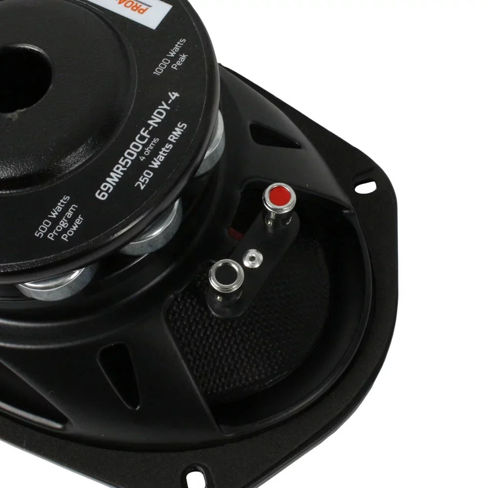 PRV Audio 6 x 9" Mid Range Loudspeakers Water Impervious Pair 69MR500CF-NDY-4