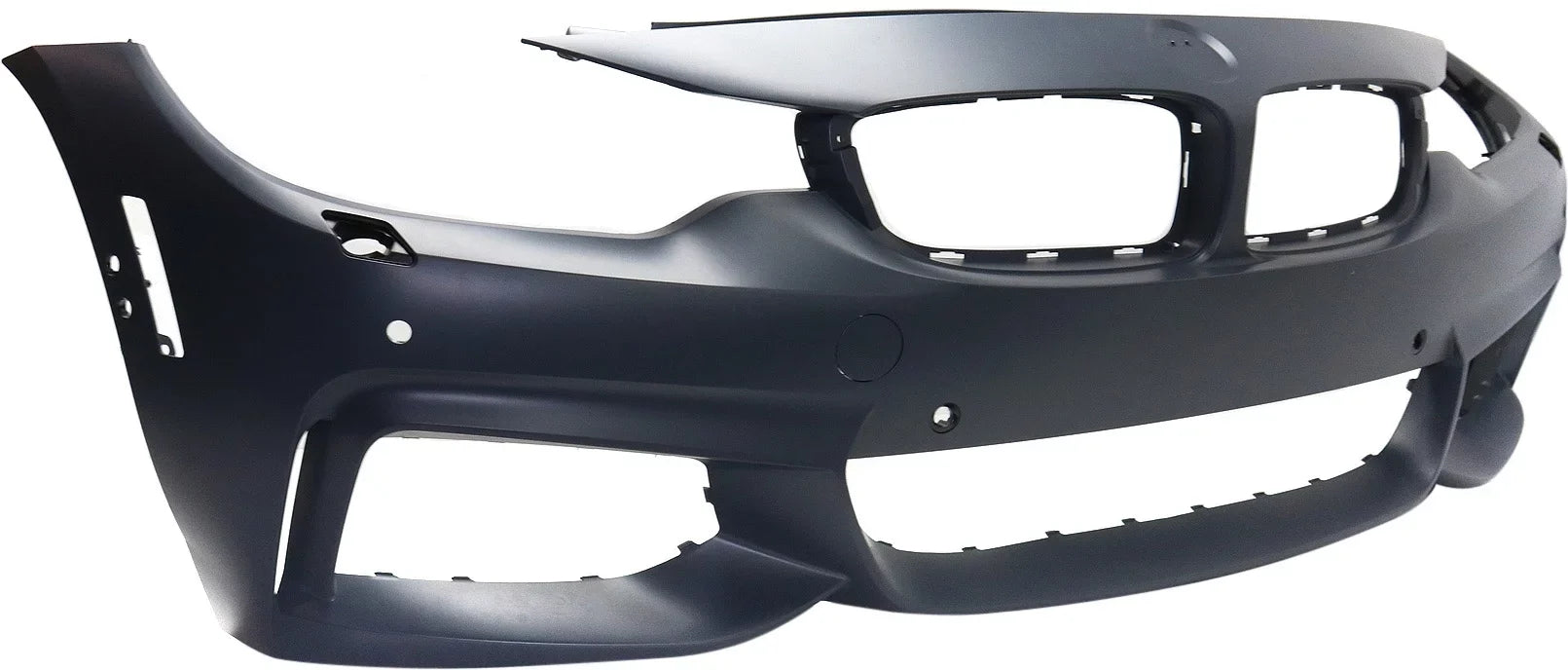Front BUMPER Shield Suitable For BMW 4-SERIES 2014-2018 Primed with M Sport Line with HLW PDC Sensor Holes/IPAS/Cam Conv/Coupe/HB - CAPA