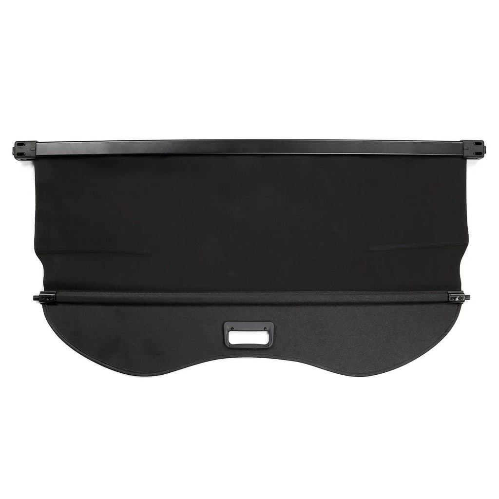 Ikon Motorsports Cargo Shield Suitable With 2013-2019 Ford Escape All Models PVC & Aluminum Rod Black Security Rear Trunk Shield Security Retractable Shield