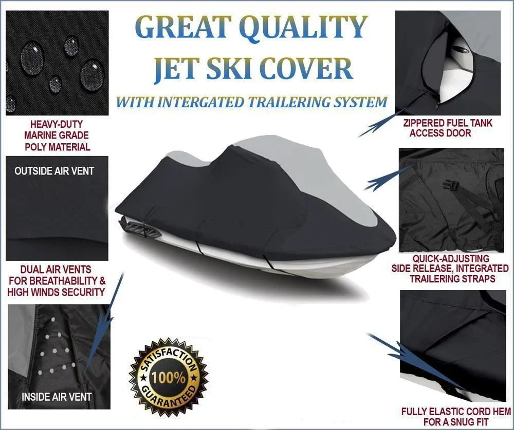 SUPER HEAVY-DUTY PWC 600D JET SKI Shield Suitable for Sea Doo Sea-Doo Bombardier GTX 155 2008-2009 Jet ski PWC Coating