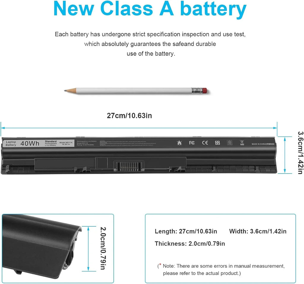 M5Y1K Laptop y for Inspiron 14 15 17 5000 3000 Series 5559 5558 3551 3451 3558 i3558 3567 5755 5756 5458