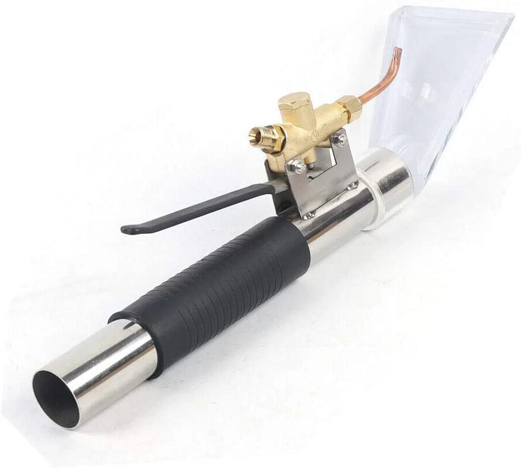 OUKANING Steam Cleaner Head, Carpet Cleaning High Temperature Cleaner Furniture Upholstery Manual Extractor Head for Home Use Hotel