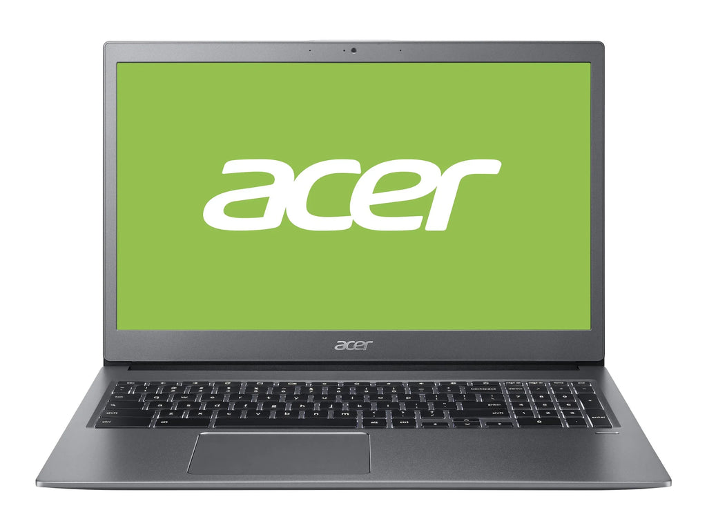 Acer Chromebook 715 CB715-1W-P4Y6 - Pentium Gold - 4417U - Chrome OS - HD Graphics 610 - 8 GB RAM - 32 GB eMMC - 15.6" IPS 1920 x 1080 (Full HD) - Wi-Fi 5 - gray - kbd: US