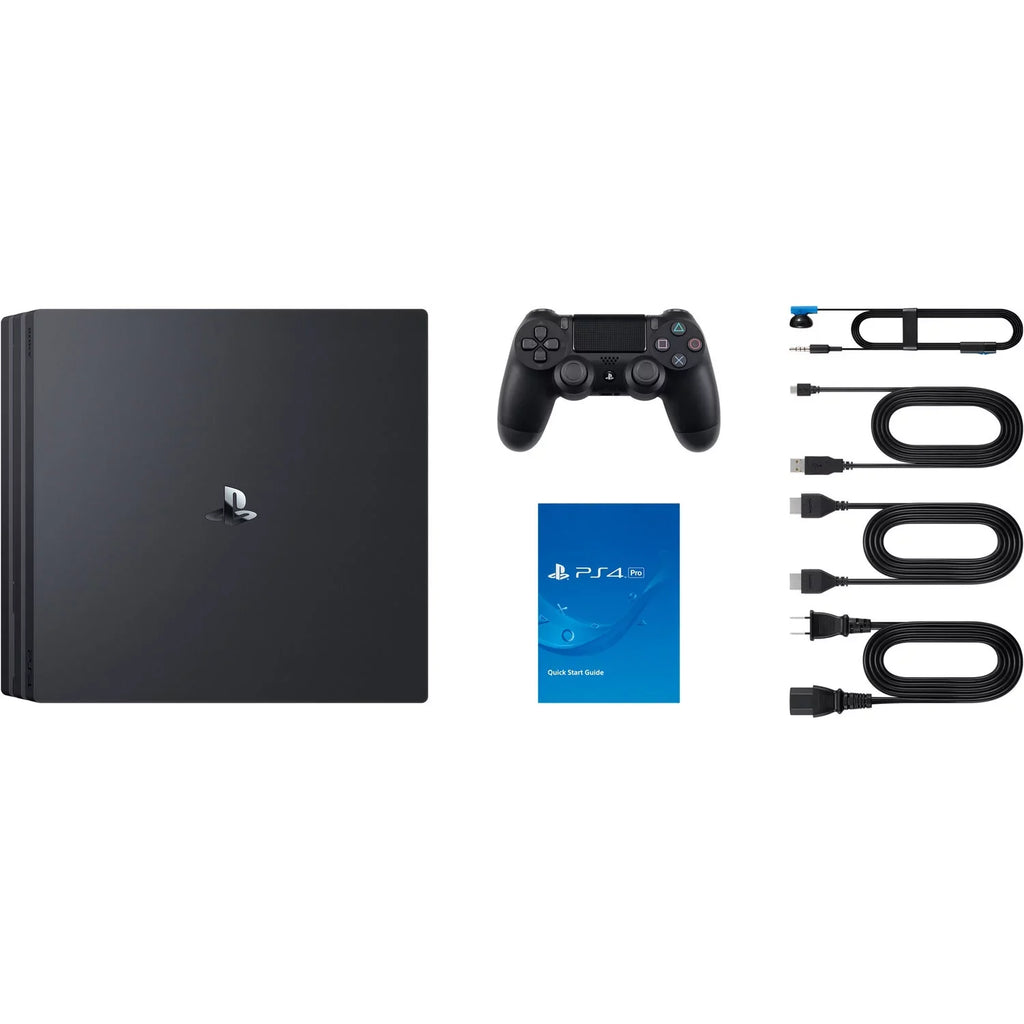 Restored Sony CUH-7115B PlayStation 4 Pro 1TB Gaming Console, Black (Refurbished)