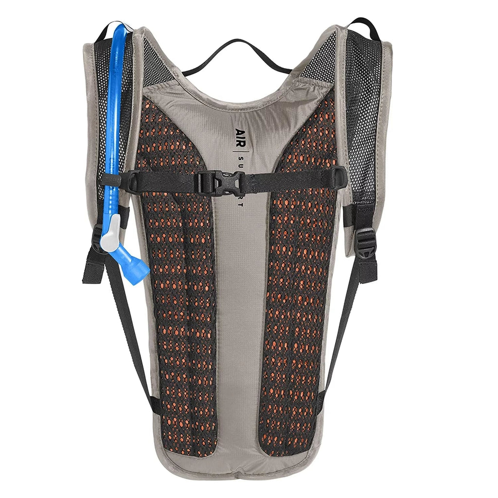CamelBak Classic Light Bike Hydration Pack 70oz Aluminum/Black for Outdoor Lifestyle and CAMELBAK Mini M.U.L.E.( 50 oz Blue/White Stripe) - Bundle Kit