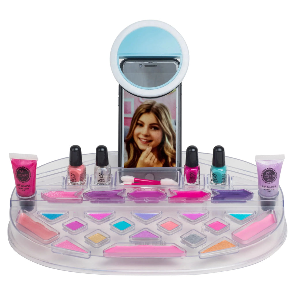 Cra-Z-Art Be Inspired Light up Unisex Beauty Studio Makeup, Children Ages 8 and up