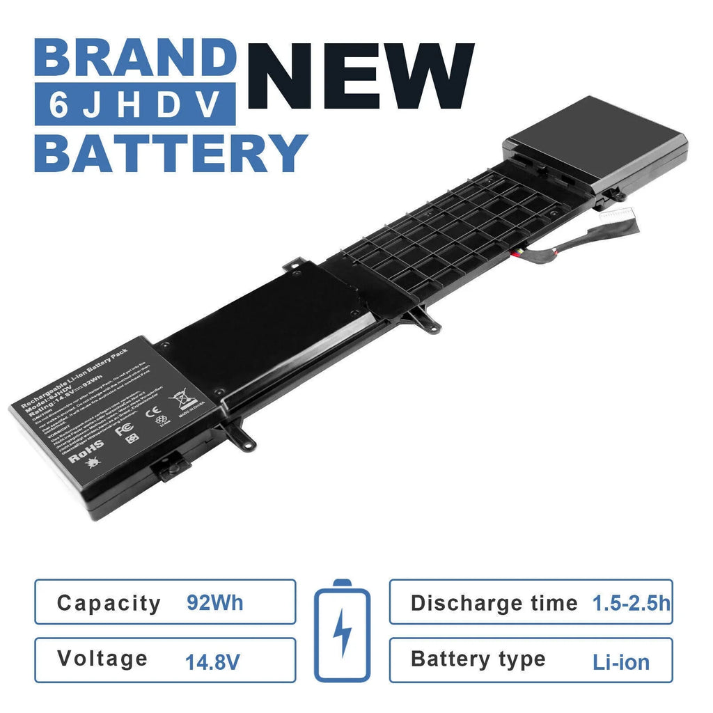 For Alienware 17 R2,Alienware 17 R3 14.8V 92Wh