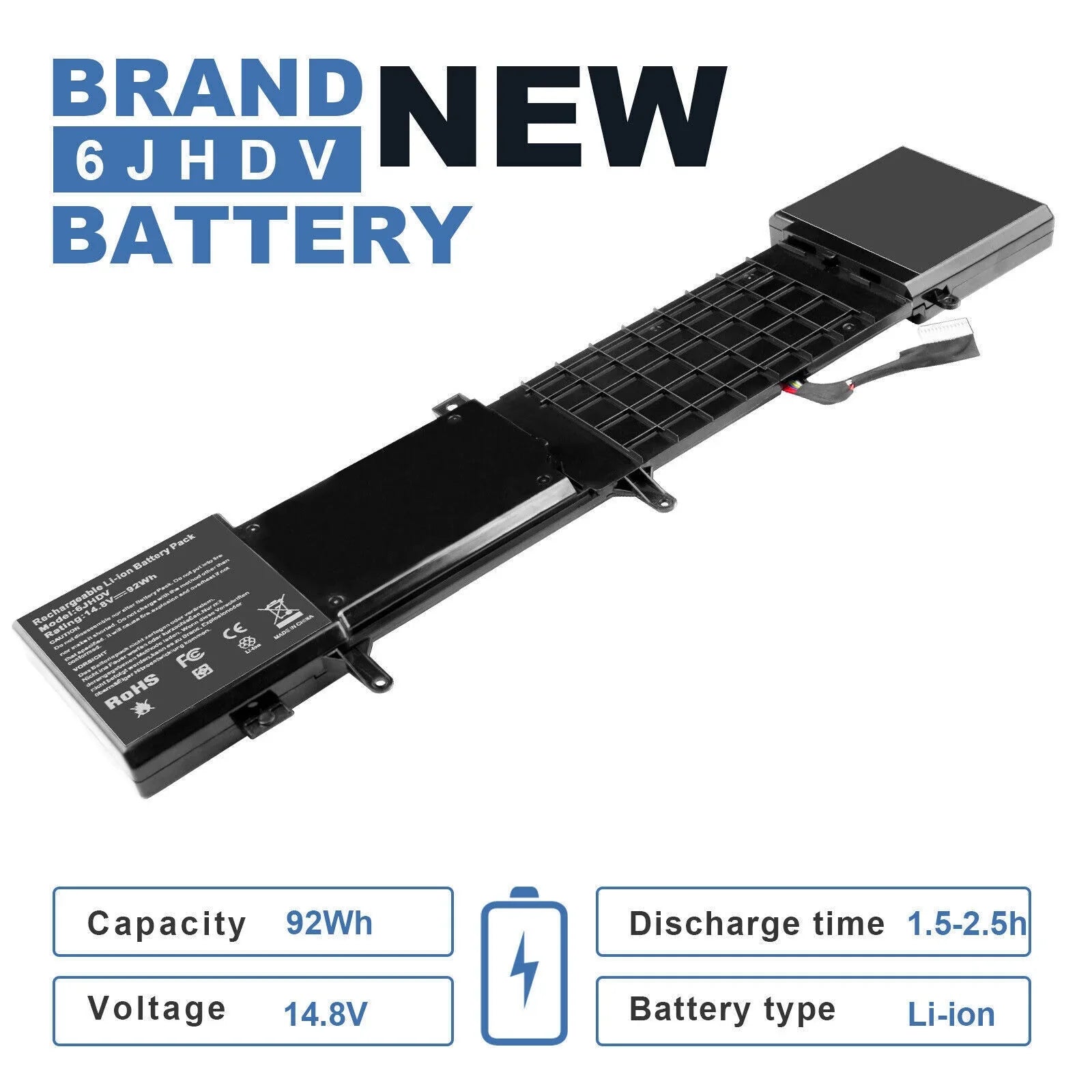 For Alienware 17 R2,Alienware 17 R3 14.8V 92Wh