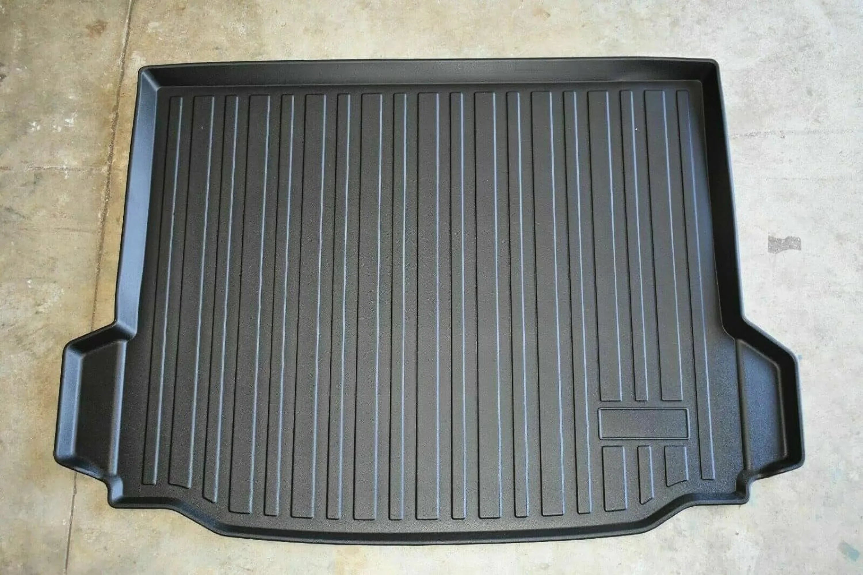 EACCESSORIES EA Cargo Liner – Trunk Mat for BMW X3 2018-2024 – Durable Trunk Mats for Cars with Raised Lip – Non-Slip Car Trunk Mat Rubber – Easy to Install – Laser Pre-Cut Design