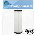 8-Pack Replacement for Dirt Devil Featherlite Bagless Upright UD40135 Vacuum HEPA Filter - Fitting with Dirt Devil 3JC0280000, F1 HEPA Filter