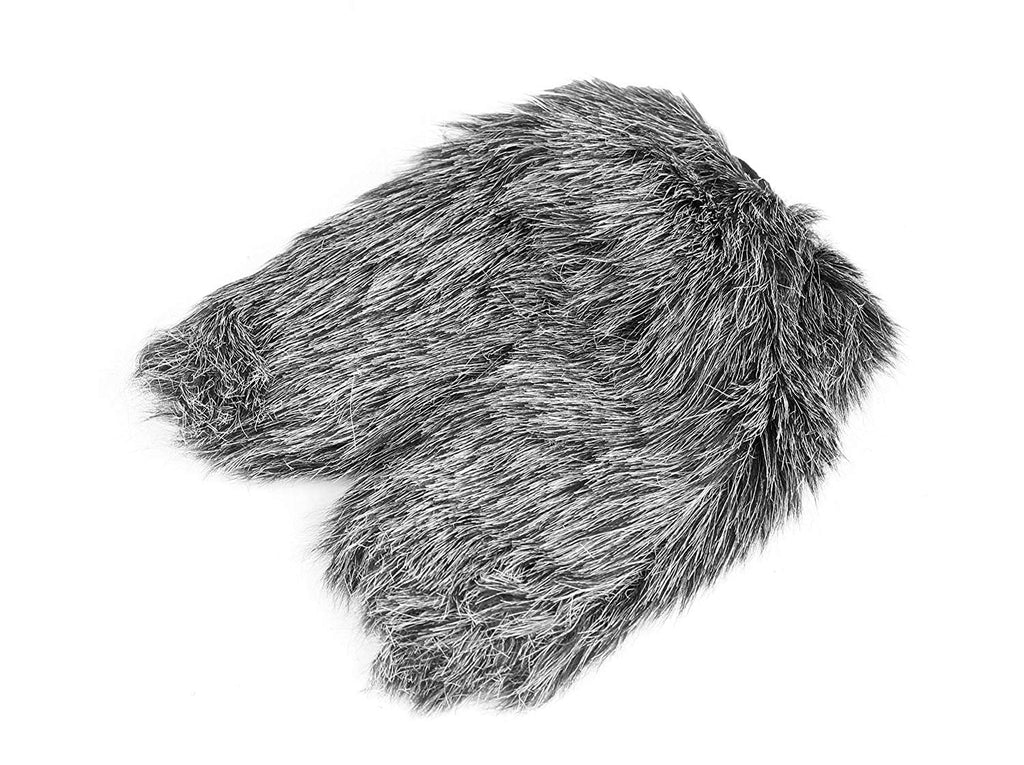 Movo WS-SM440 Furry Outdoor Microphone Windscreen Muff Custom Fit for Sennheiser MKE 440 Compact Stereo Shotgun Microphone