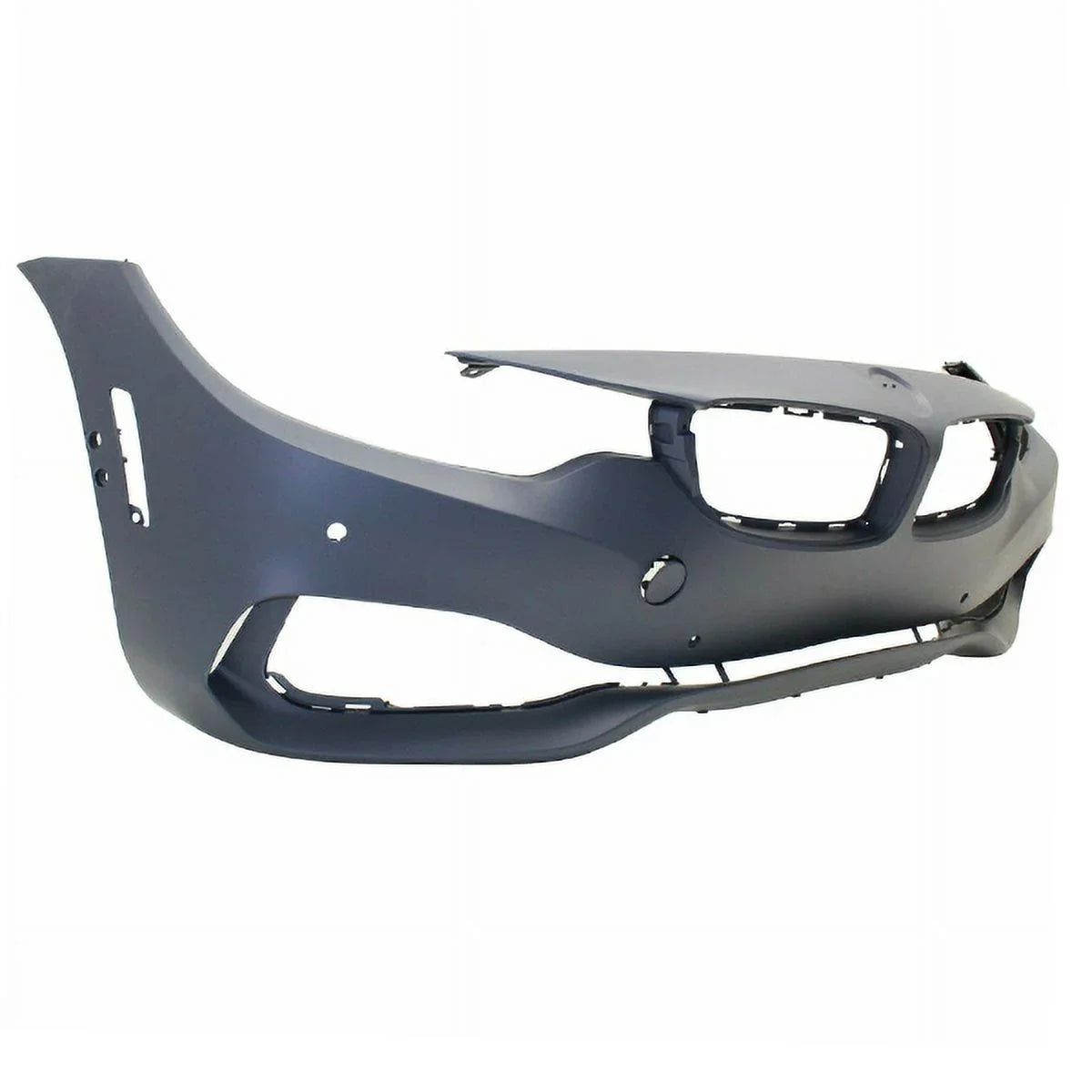 For 14-17 4-Series w/o M Sport Front Bumper Wrap Assy w/Park Assist Sensor Hole