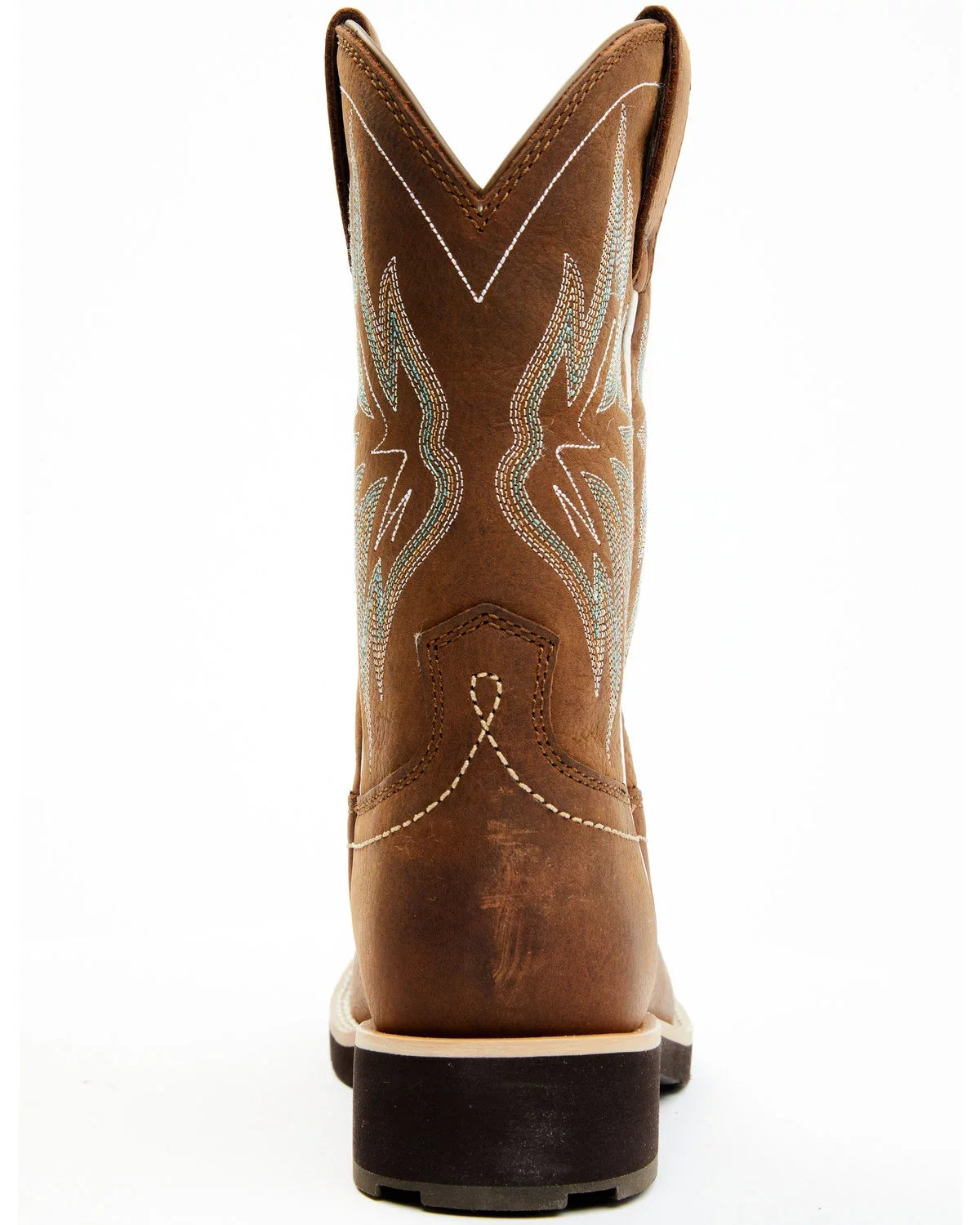Shyanne Women's Xero Gravity Calyx Western Performance Boot Broad Square Toe Brown 9 M US