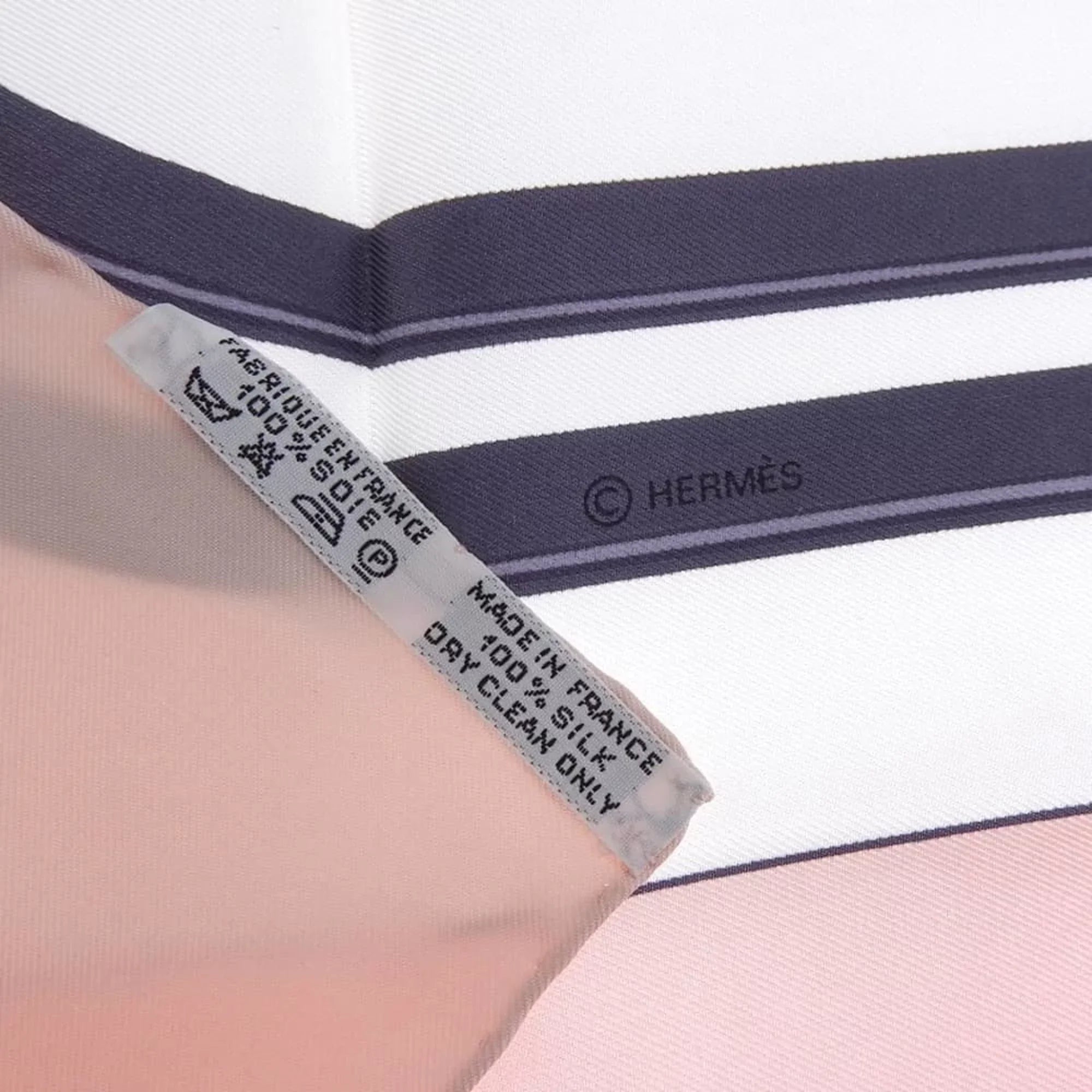 Pre-Owned Hermes HERMES Carre 90 BRIDES de GALA scarf muffler silk pink multicolor (Like New)