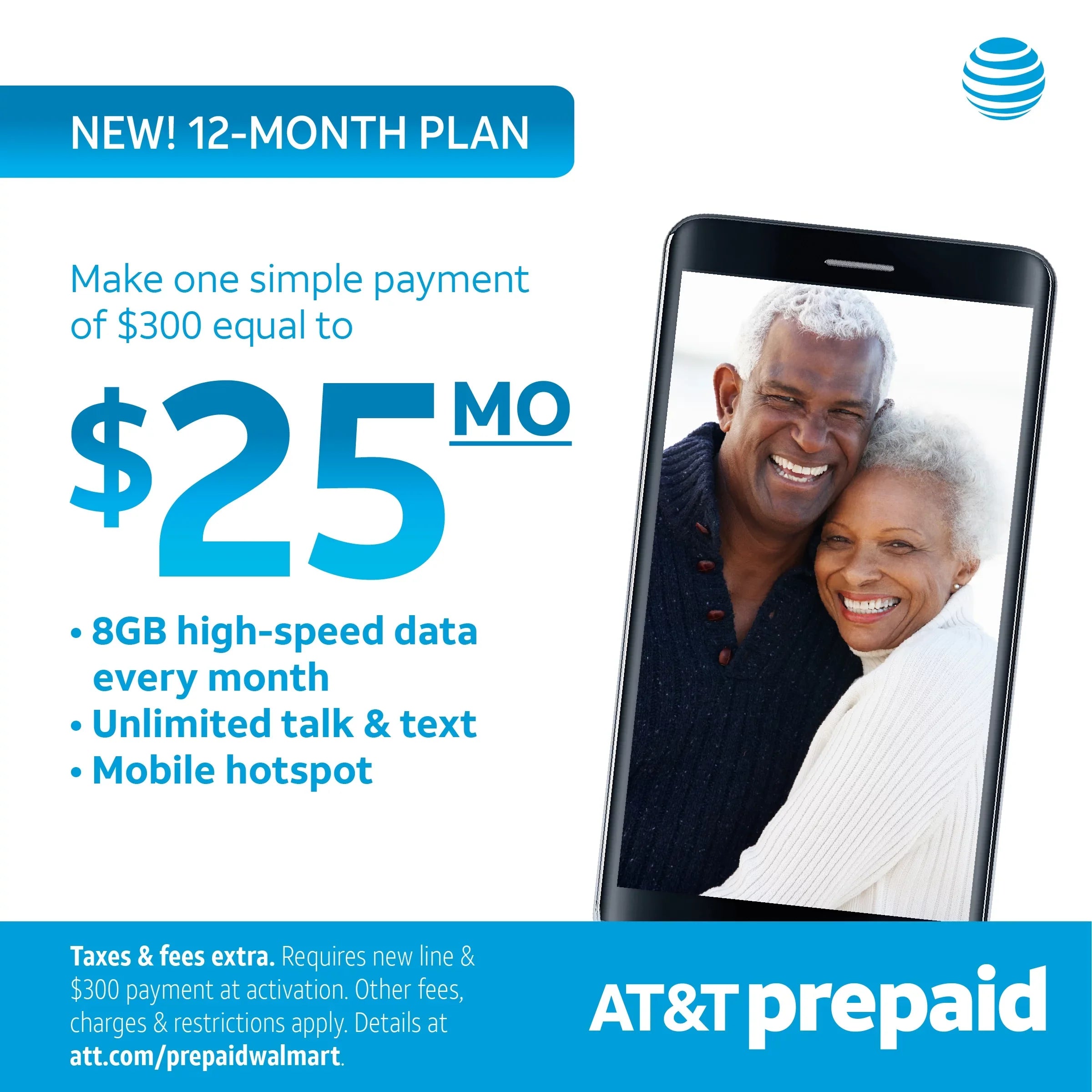 AT&T Prepaid AT&T RADIANT Core 16GB Prepaid Smartphone, Grey