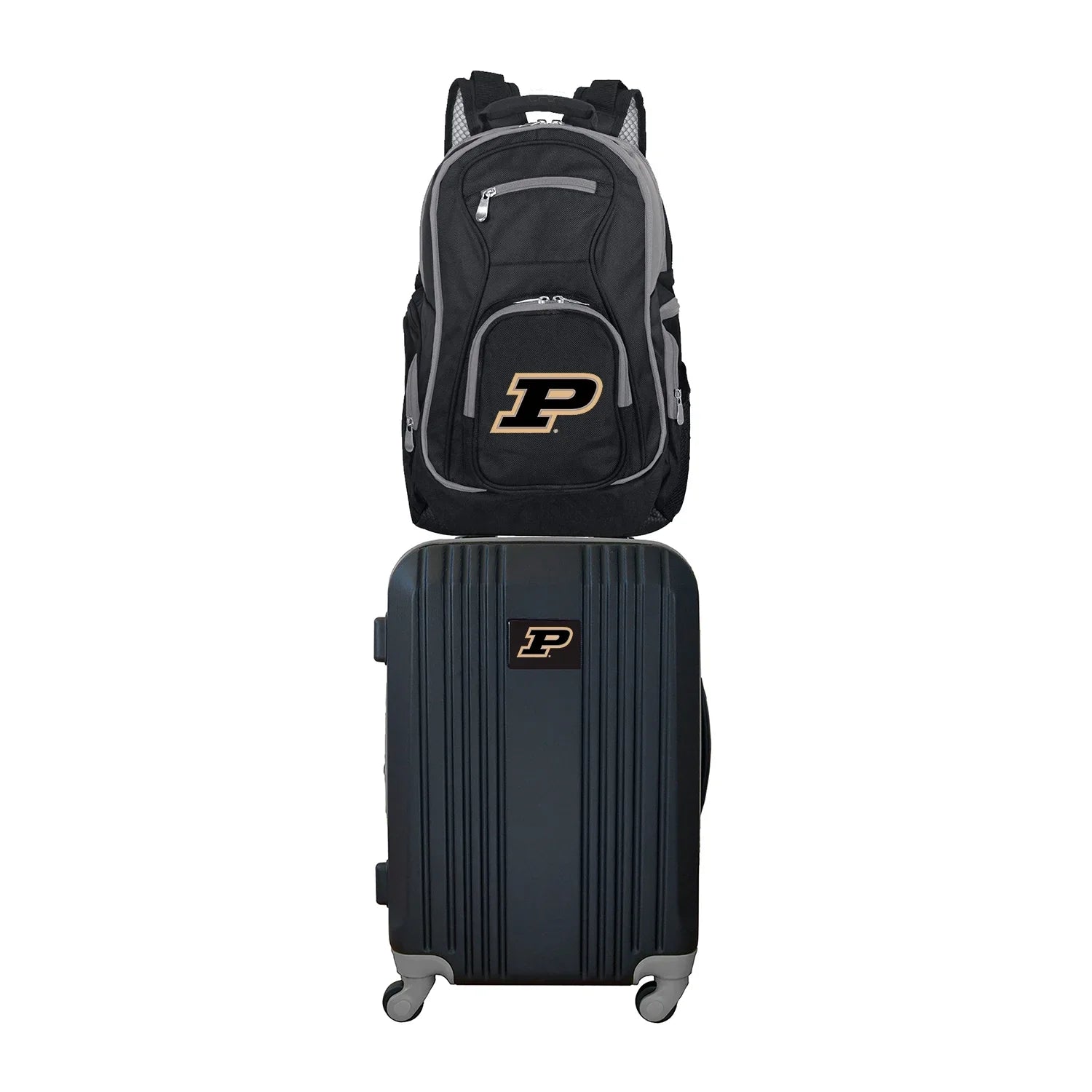 NCAA Purdue Boilermakers 2-Piece Luggage and Backpack Set
