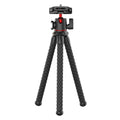 Dadypet MT-33 Octopus Tripod with Cold Shoe Mount, Rotatable Ball Head, for Smartphone Camera Live Streaming Vlog