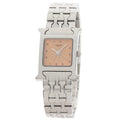 Pre-Owned Hermes HH1.210 H Watch Wristwatch Stainless Steel/SS Ladies HERMES (Good)