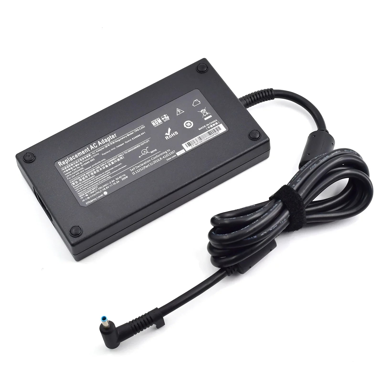 19.5V 10.3A 200W Adapter Charger for HP OMEN Pavilion Gaming 15 17 Envy 15 4.5*3.0mm TPN-CA03 TPN-DA10 TPN-LA21