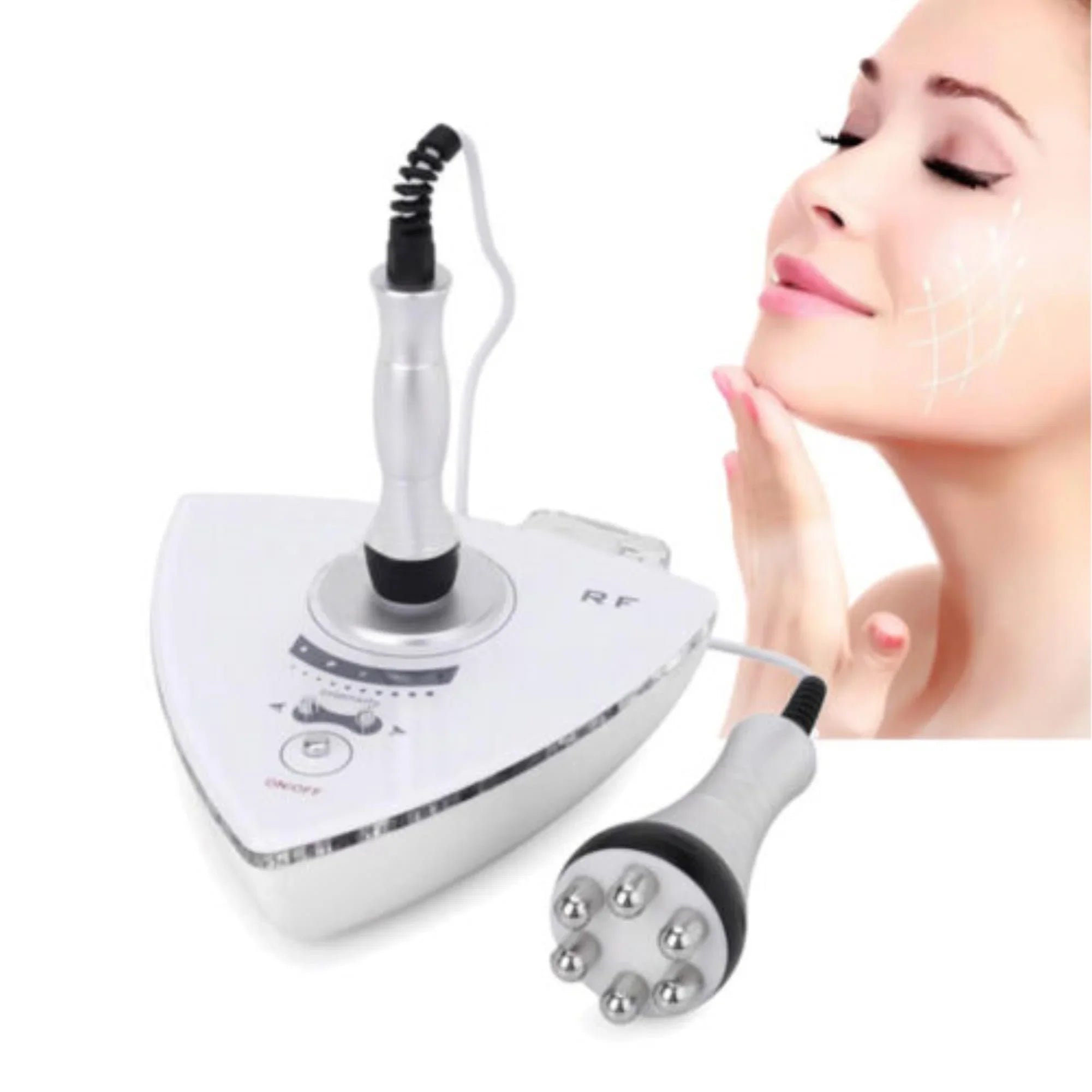 Revitalize Your Skin with Multipolar Beauty Machine: Portable Radio Frequency for Wrinkle Removal, Rejuvenation, Tightening & Lifting - Excellent Home Skincare Solution