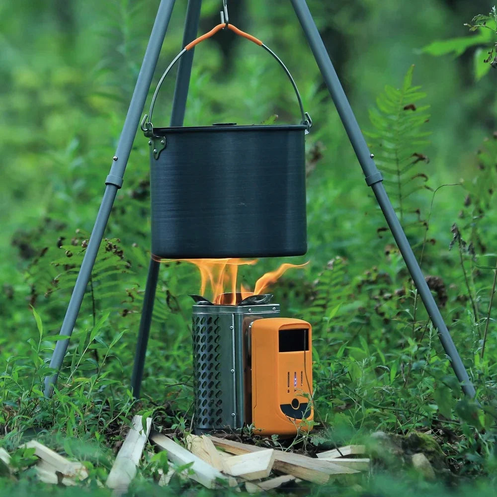 USB Rechargeable Camping SmokeFree Stove TANNEO Electric Furnace Hiking