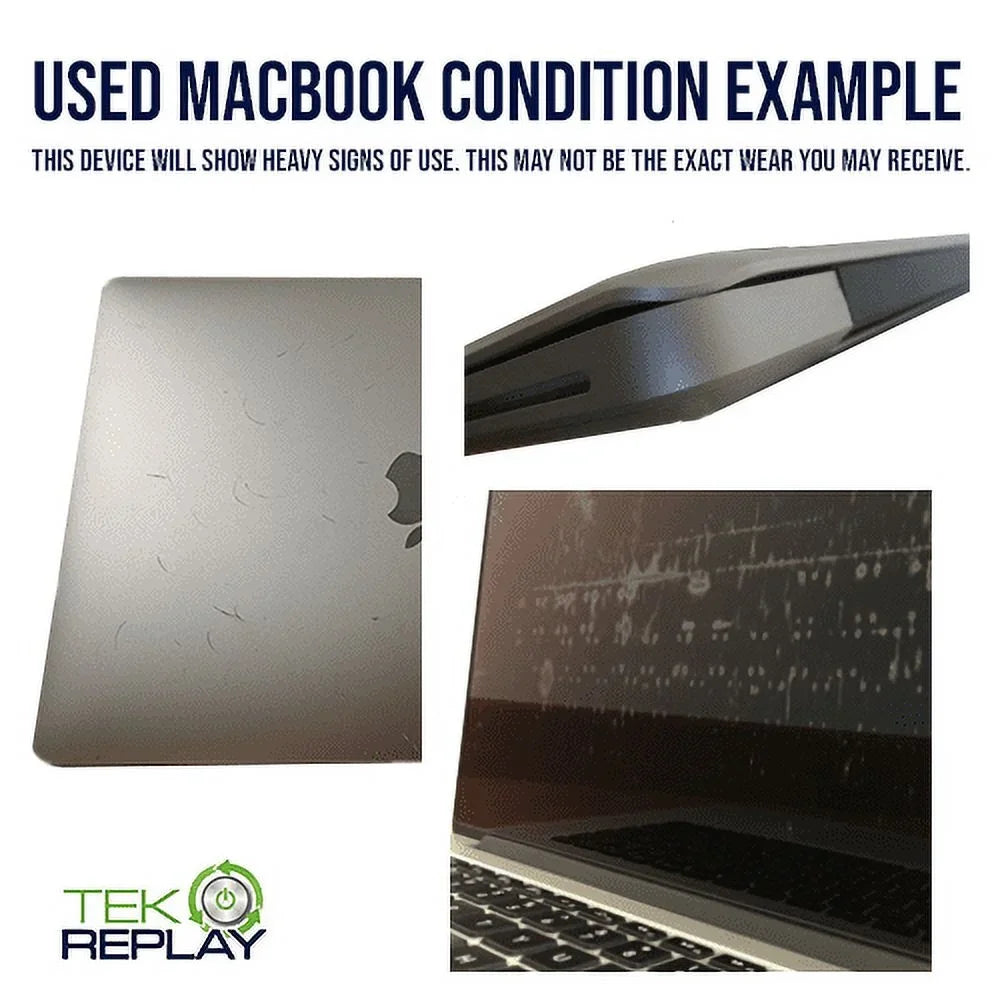 Restored Pre-Owned Apple MacBook Pro Laptop Core i5 2.0GHz 8GB RAM 256GB SSD 13" Space Gray MLL42LL/A (2016) - Fair (Refurbished)