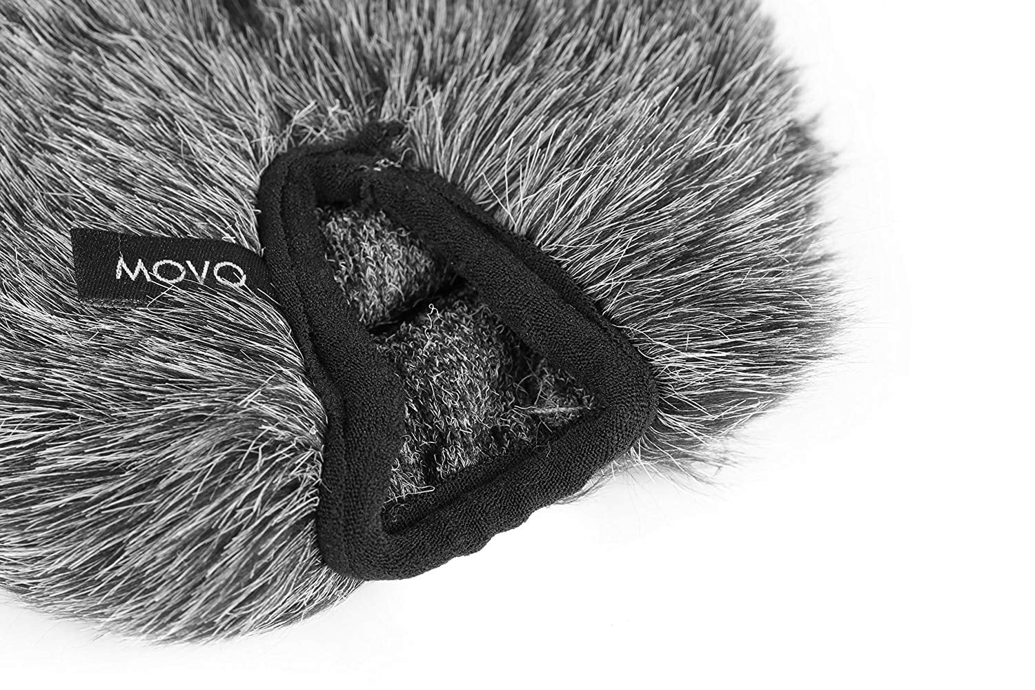 Movo WS-SM440 Furry Outdoor Microphone Windscreen Muff Custom Fit for Sennheiser MKE 440 Compact Stereo Shotgun Microphone