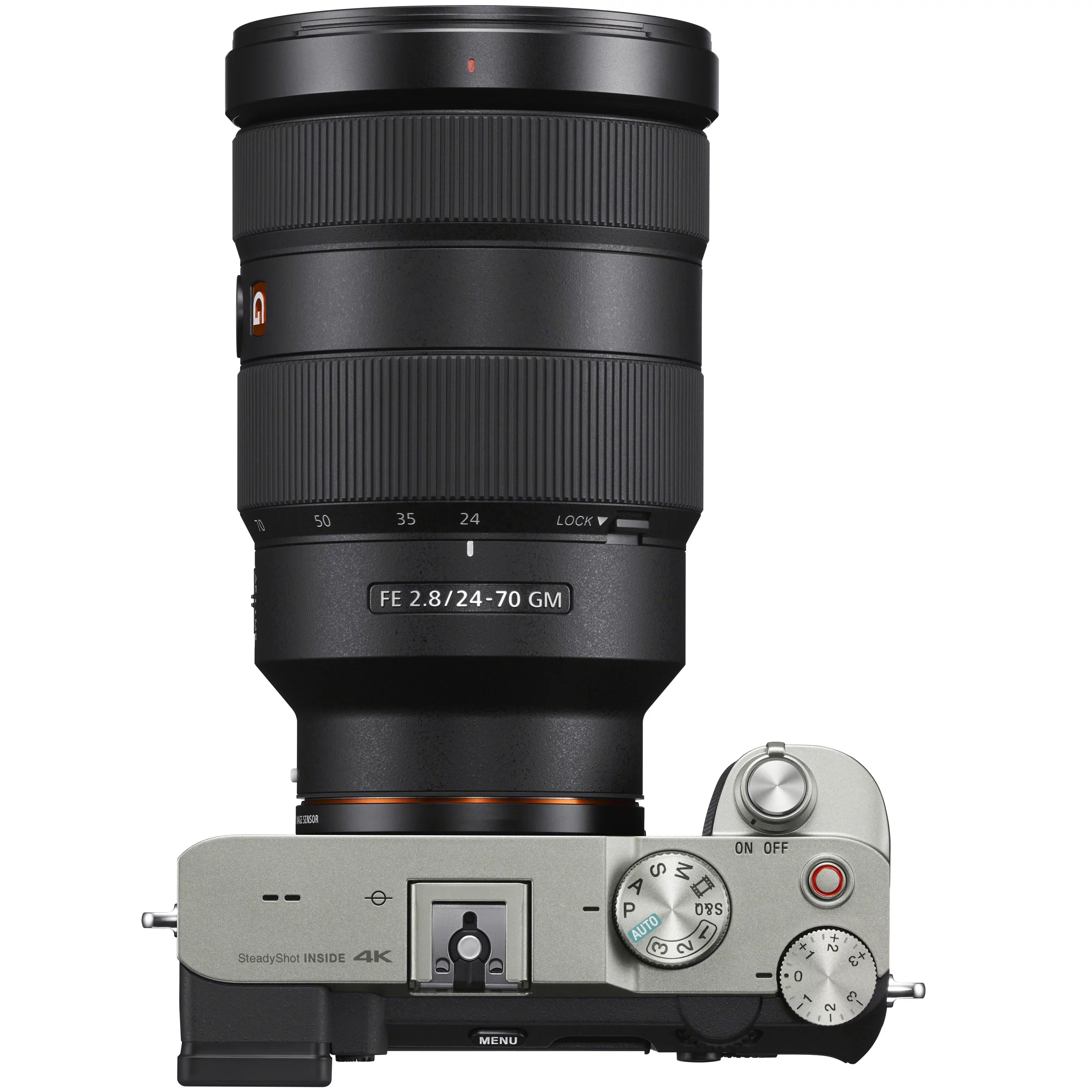 Sony a7C Mirrorless Full Frame Camera Body with Sony FE 24-70mm F2.8 GM G Master Zoom Lens SEL2470GM Silver ILCE7C/S Bundle w/ Deco Gear Photography Backpack Case , Software and Accessories