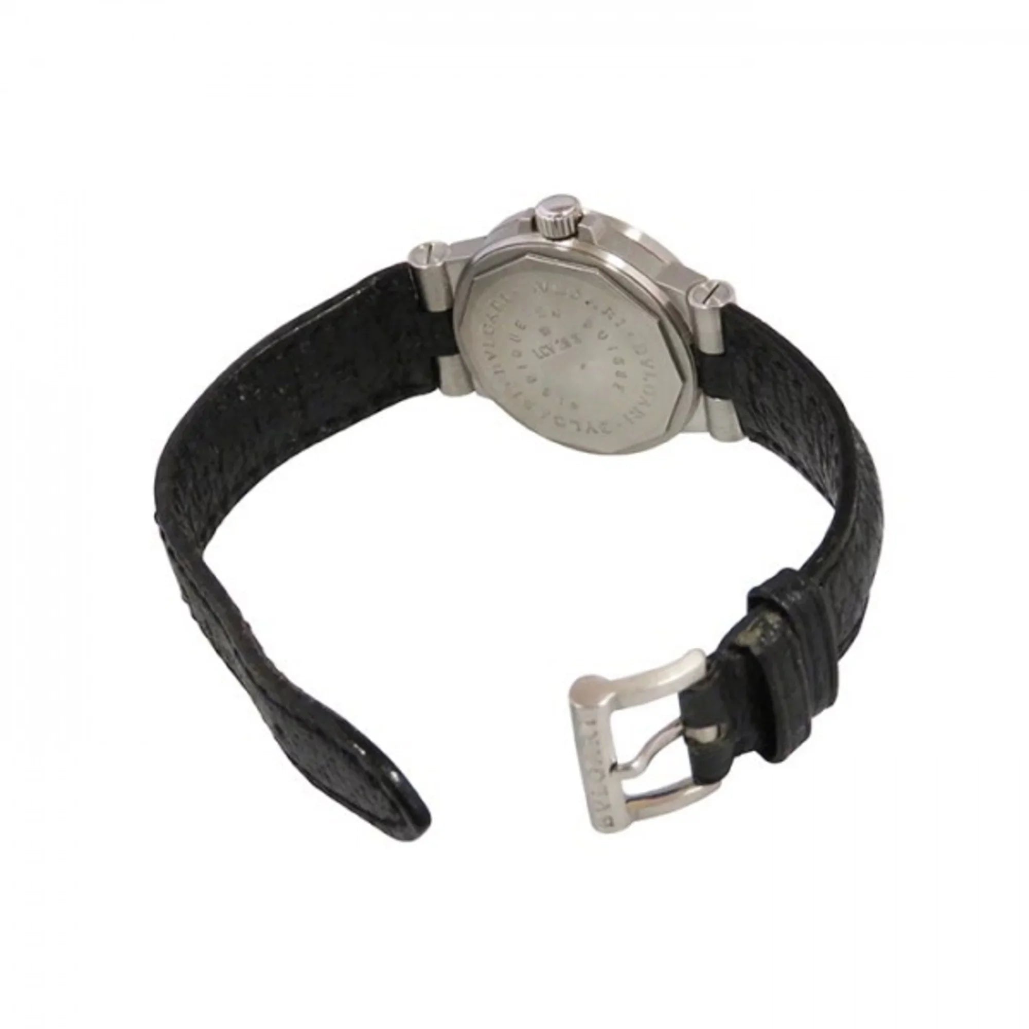 Pre-Owned Bvlgari BVLGARI Diagono LCV29WSLD White Dial Watch Women's (Like New)