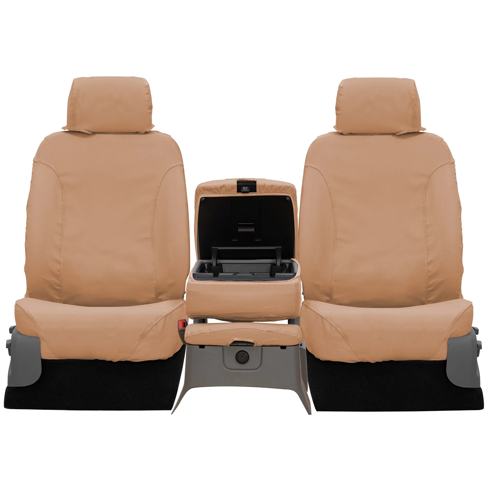 Coating SeatSaver Front Row Custom Fit Seat Shield for Select Ford F-150 Models - Polycotton (Tan) Fits select: 2013-2014 FORD F150 SUPER CAB, 2011-2012 FORD F150