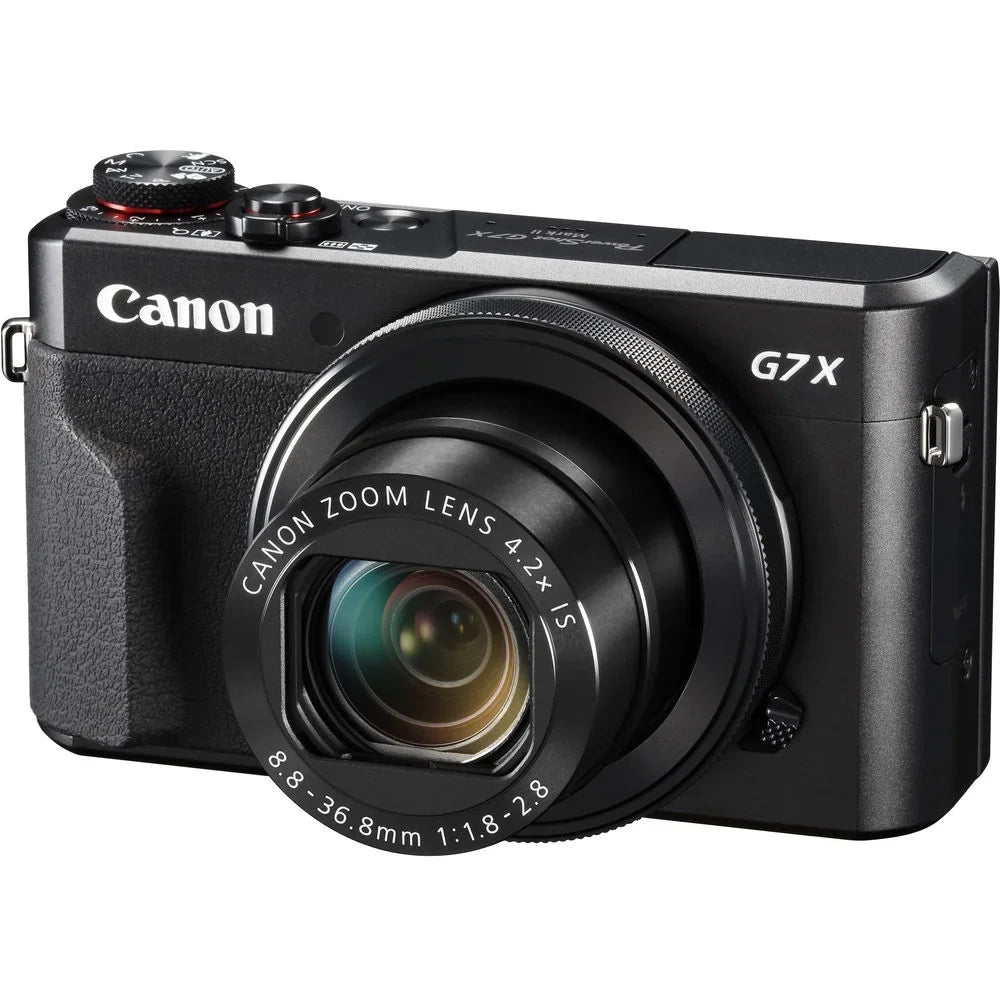 Canon PowerShot G7 X Mark II Digital Camera (1066C001) + 64GB Card + More