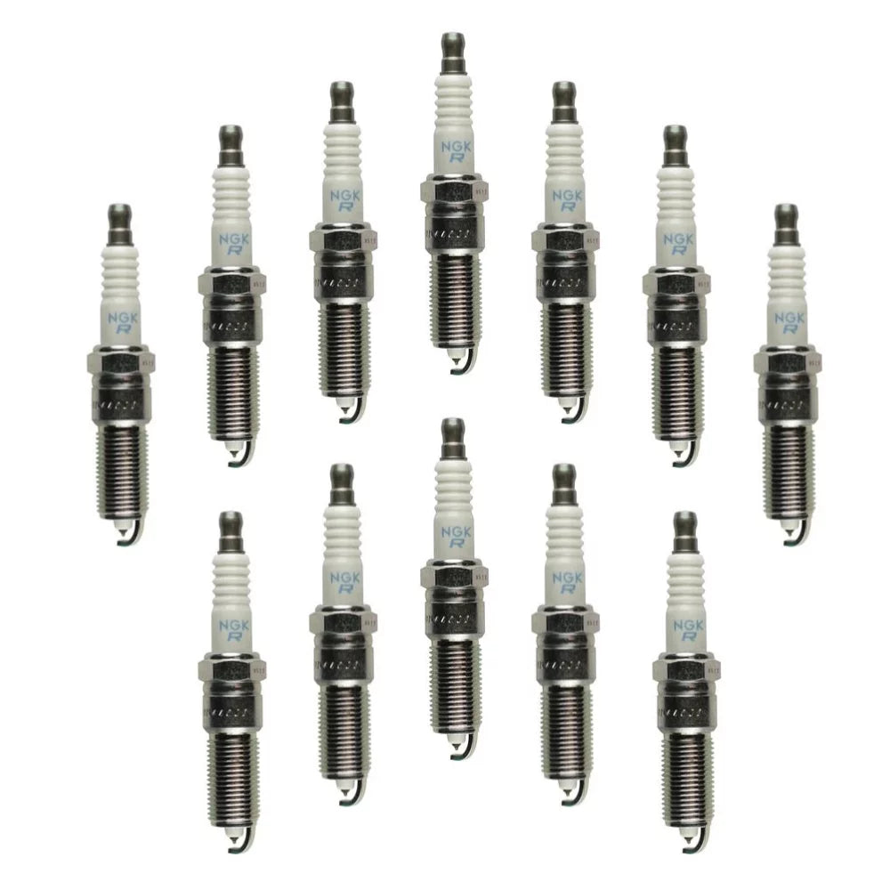 NGK Laser Platinum Spark Plug PTR5D-10 (12 Pack) for ASTON MARTIN DB7 VANTAGE VOLANTE 2004-2004 6.0L/5935cc