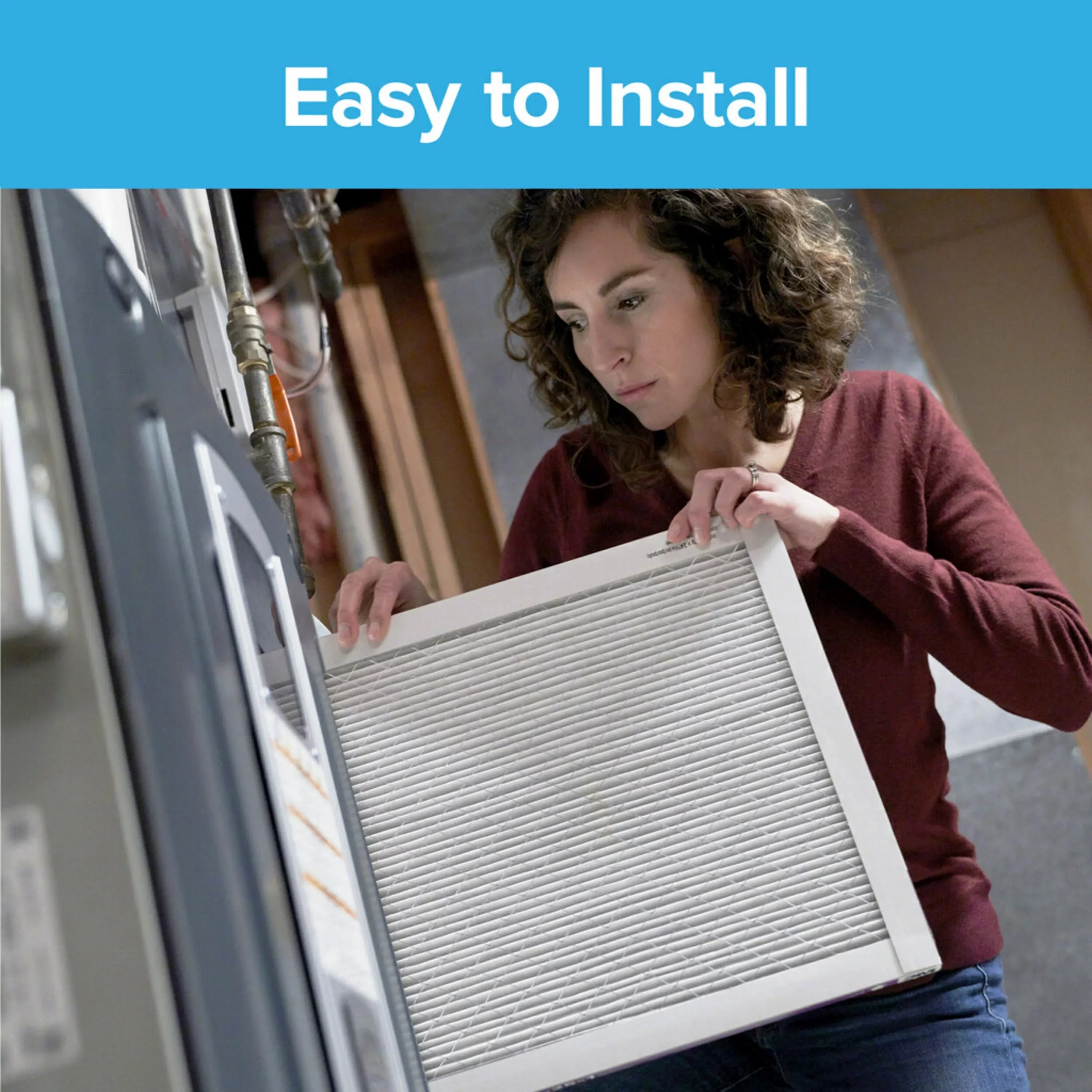 Filtrete 14x14x1 Air Filter, MPR 800 MERV 10, Micro Particle Reduction, 4 Filters