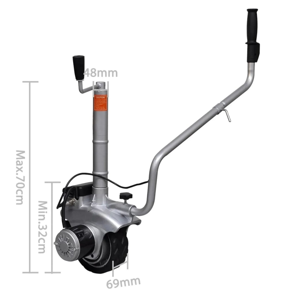 Carevas Motorized Jockey Wheel Trailer Mover 12 V 350 W