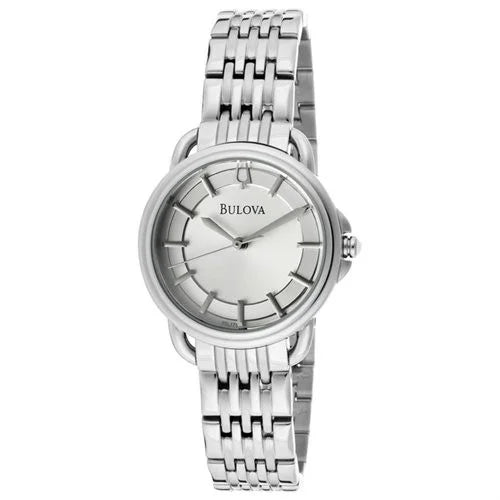 Bulova Women's Silver Dial Stainless Steel
