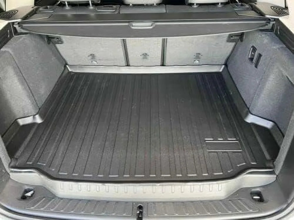 EACCESSORIES EA Cargo Liner – Trunk Mat for BMW X3 2018-2024 – Durable Trunk Mats for Cars with Raised Lip – Non-Slip Car Trunk Mat Rubber – Easy to Install – Laser Pre-Cut Design