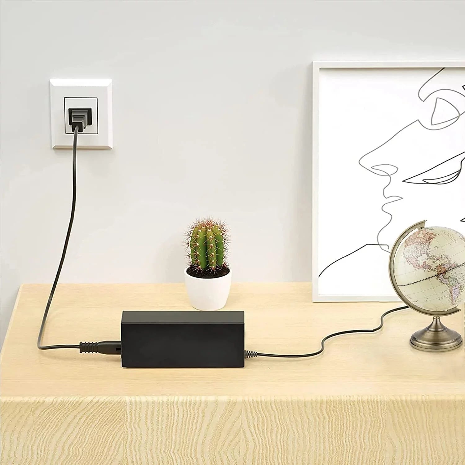 Guy-Tech AC/DC Adapter Matching with Inspiron 15 5000 i5555 Series i5555-1143BLK i5555-0001BLK 15.6" Notebook PC i55551143BLK i55550001BLK Power Supply Cord Battery Charger