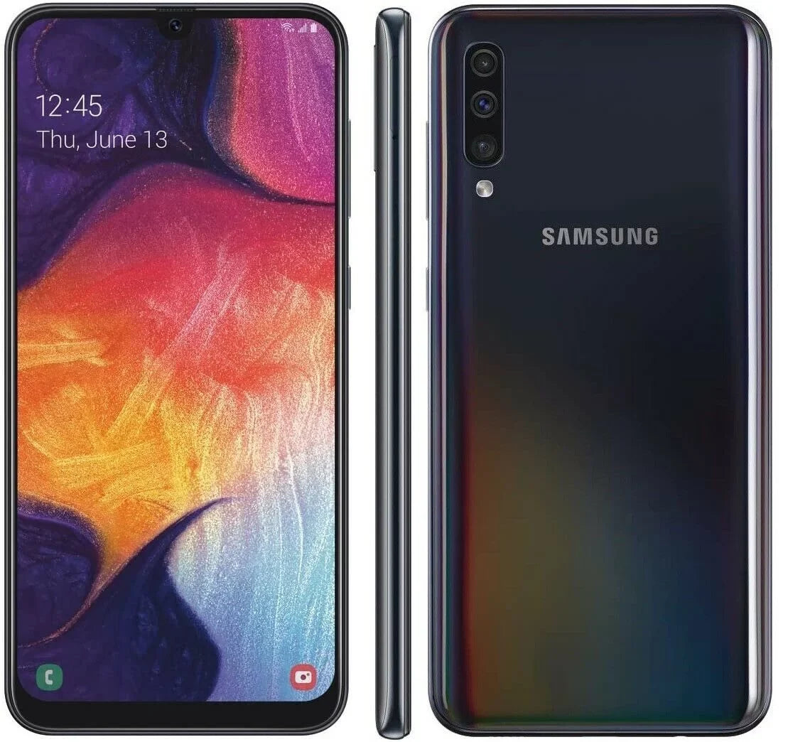 Restored Samsung SMA505UZKV Galaxy A50 - Black (Verizon) (Refurbished)