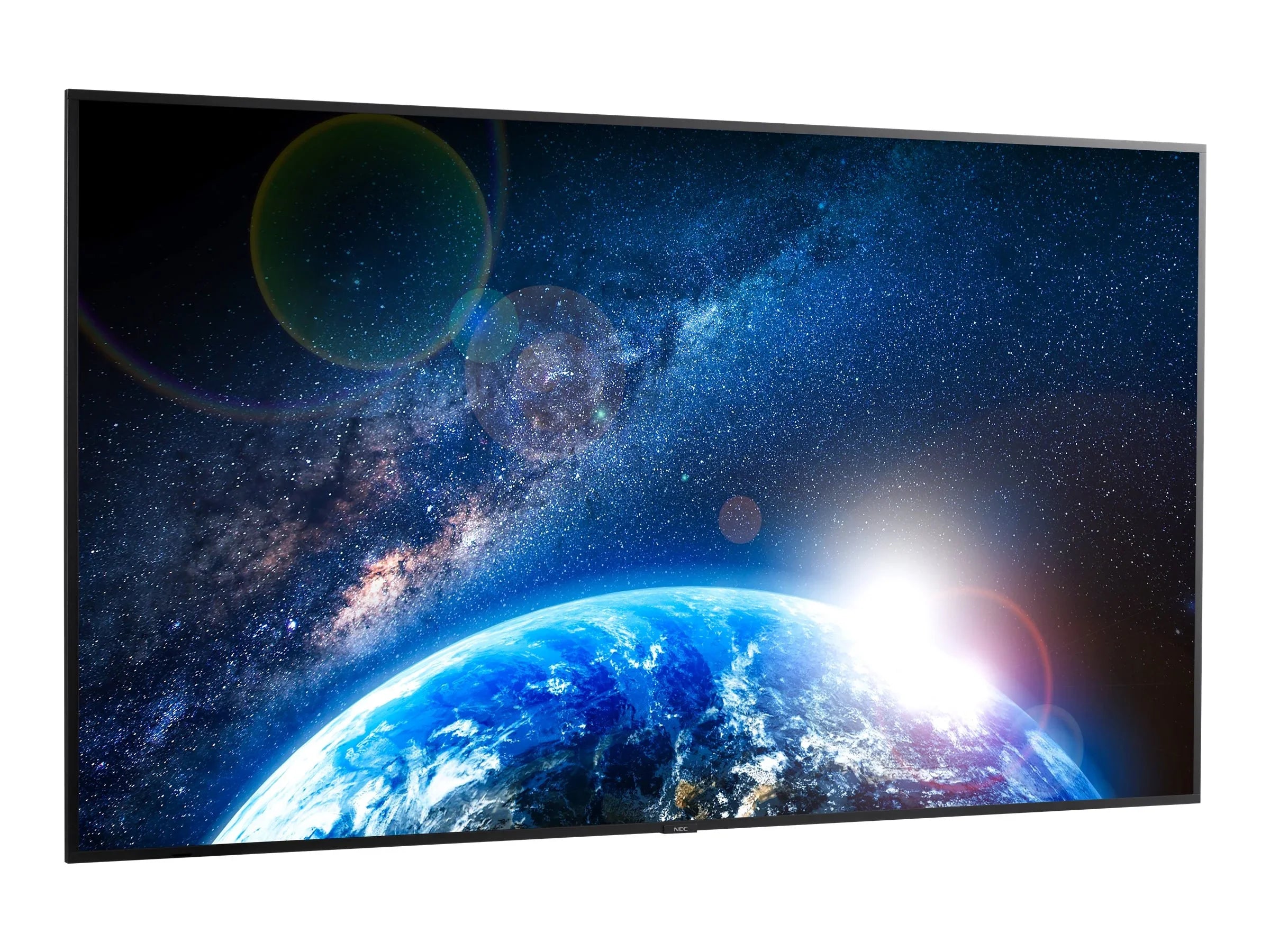 NEC E868 - 86" Diagonal Class E Series LED-backlit LCD display - digital signage - 4K UHD (2160p) 3840 x 2160 - HDR - Direct LED