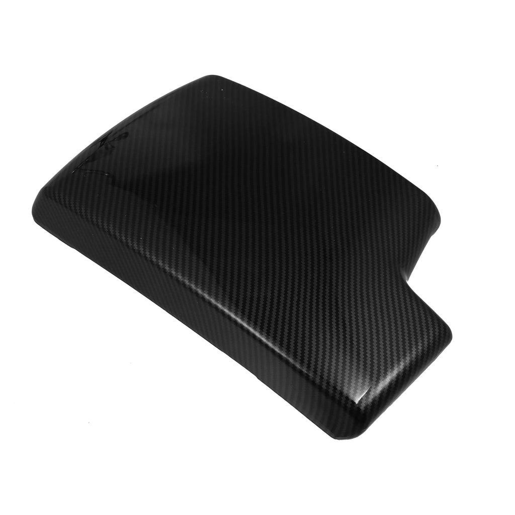 Unique Bargains Car Center Armrest Box Wrap Carbon Fiber Pattern Console Storage Box Protector for BMW 3 Series E90 E91