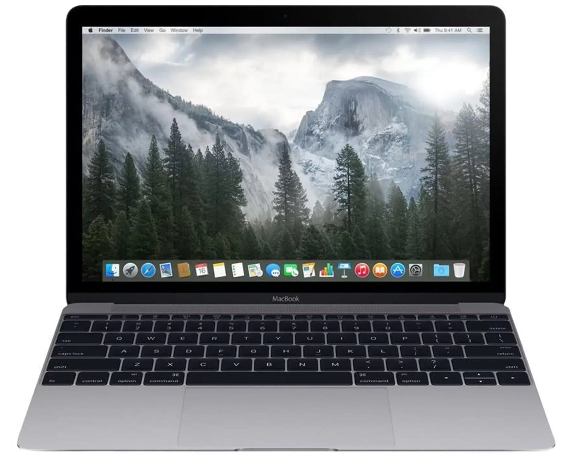 Pre-Owned Apple Macbook 12-inch (Retina, Space Gray) 1.3GHz Core m7 (Early 2016) MLH82LL/A-BTO 512 GB SSD 8 GB Memory 2304x1440 Display Mac OS X v10.12 Sierra Power Adapter Included