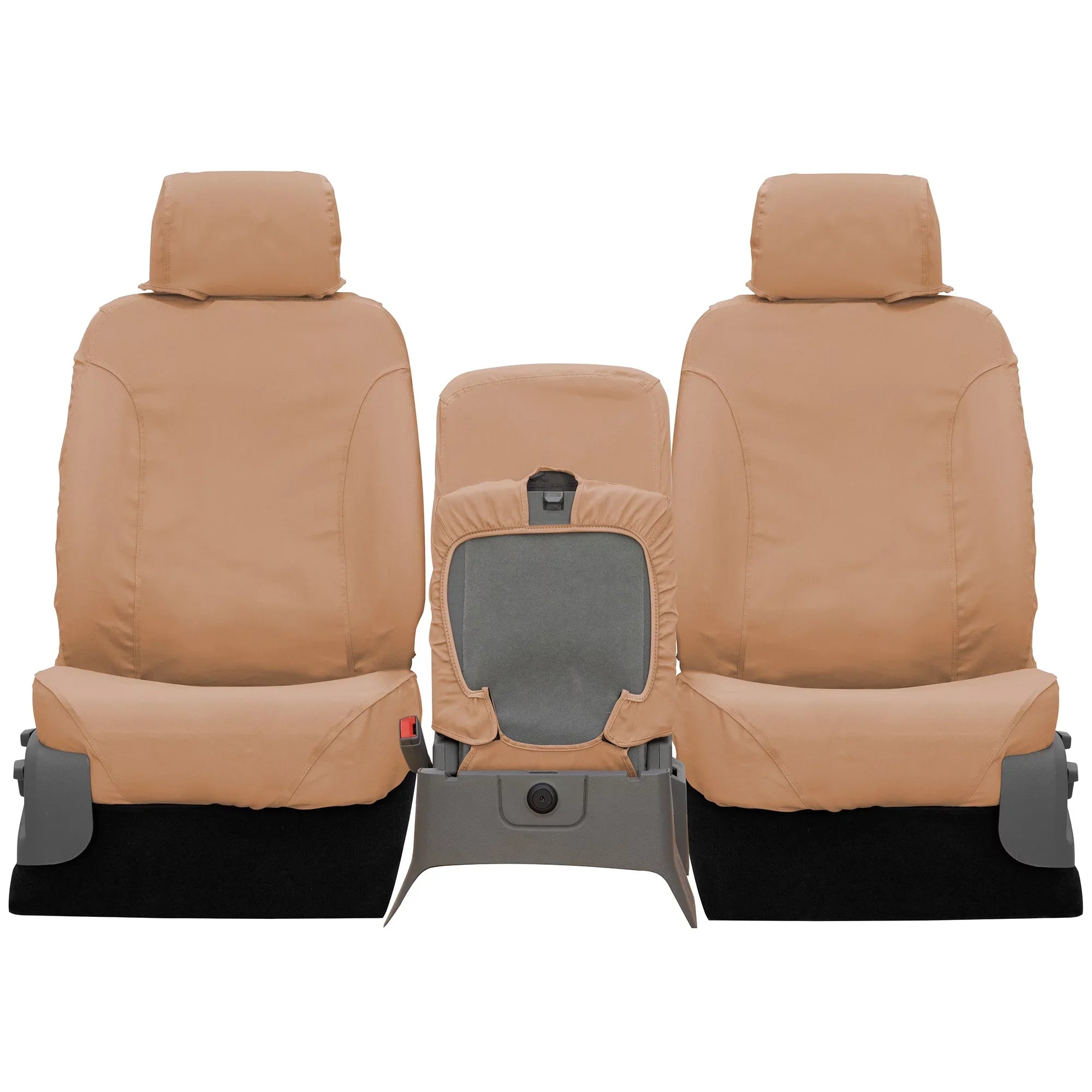 Coating SeatSaver Front Row Custom Fit Seat Shield for Select Ford F-150 Models - Polycotton (Tan) Fits select: 2013-2014 FORD F150 SUPER CAB, 2011-2012 FORD F150