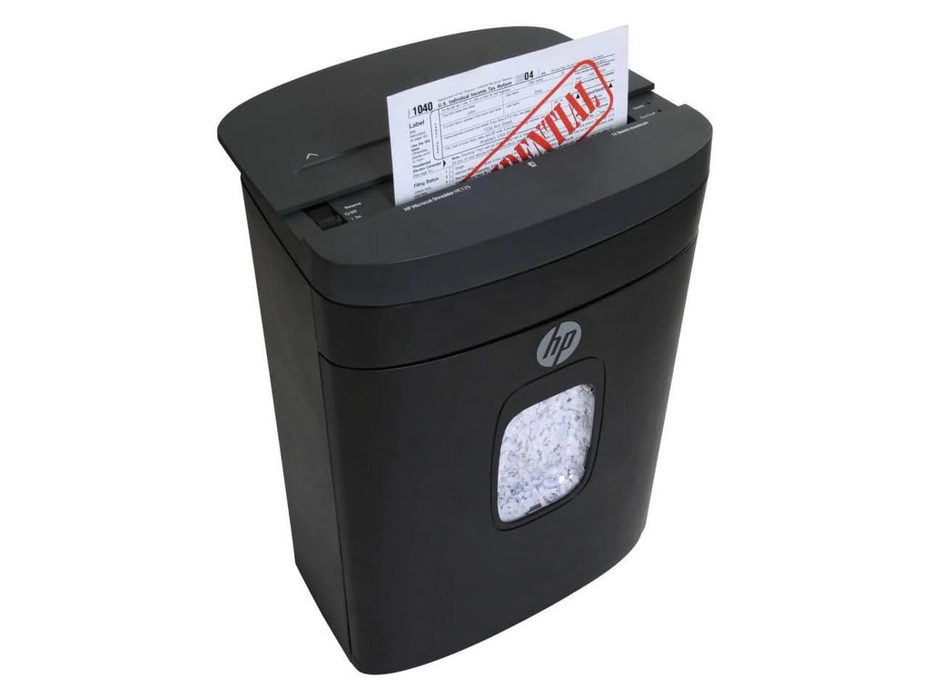Royal MC125 Paper Shredder - Micro Cut - 12 Per Pass - for shredding Paper, Staples, Credit Card, Envelope - 8.75" Throat - 5 Minute Run Time - 40 Minute Cool Down Time - 5 gal Wastebin Capacity