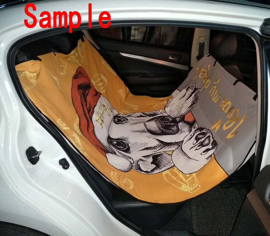 GCKG Artistic Paintings Graceful Peacock Pet Car Seat Wrap Dog Car Seat Mat Hammock Cargo Mat Trunk Mat For Cars Trucks and SUV 54x60 inches