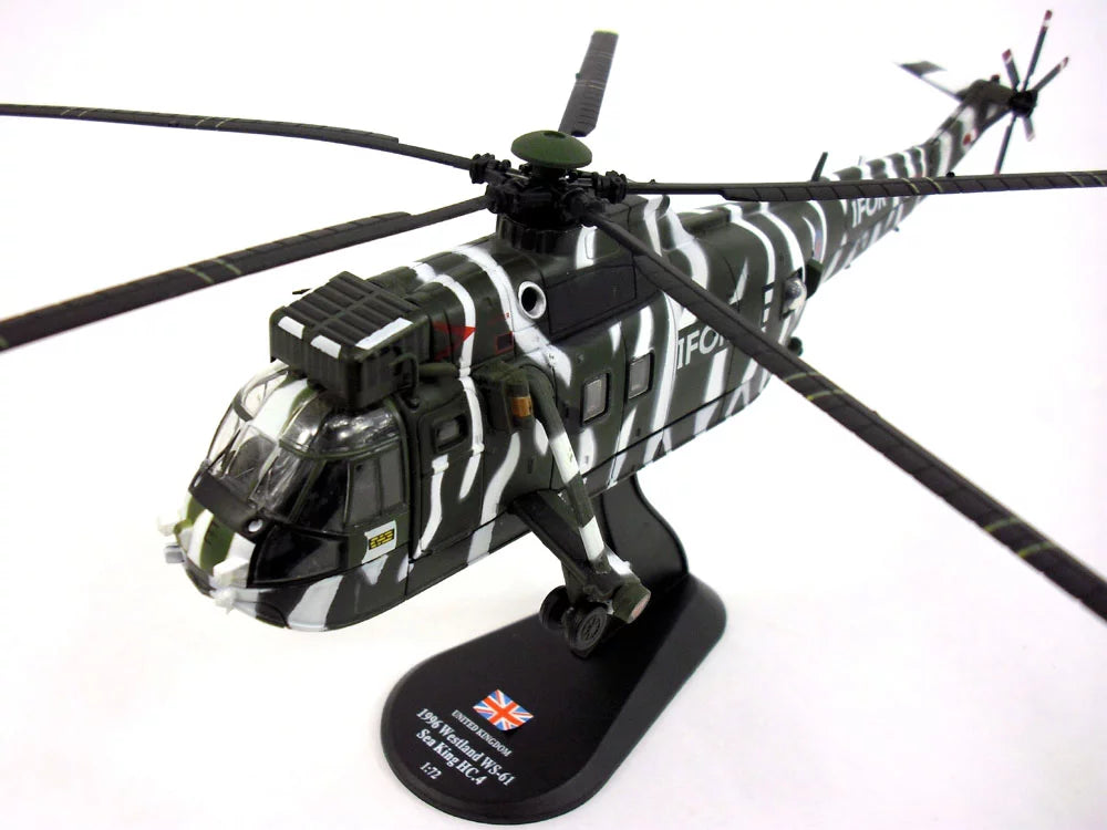 Westland WS-61 (Sikorsky S-61) Sea King - UK - 1/72 Scale Diecast Helicopter Model