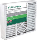 Filterbuy 19x20x5 MERV 8 Pleated HVAC AC Furnace Air Filters for Bryant/Carrier FILXXFNC0021, Day & Night, and Payne (1-Pack)