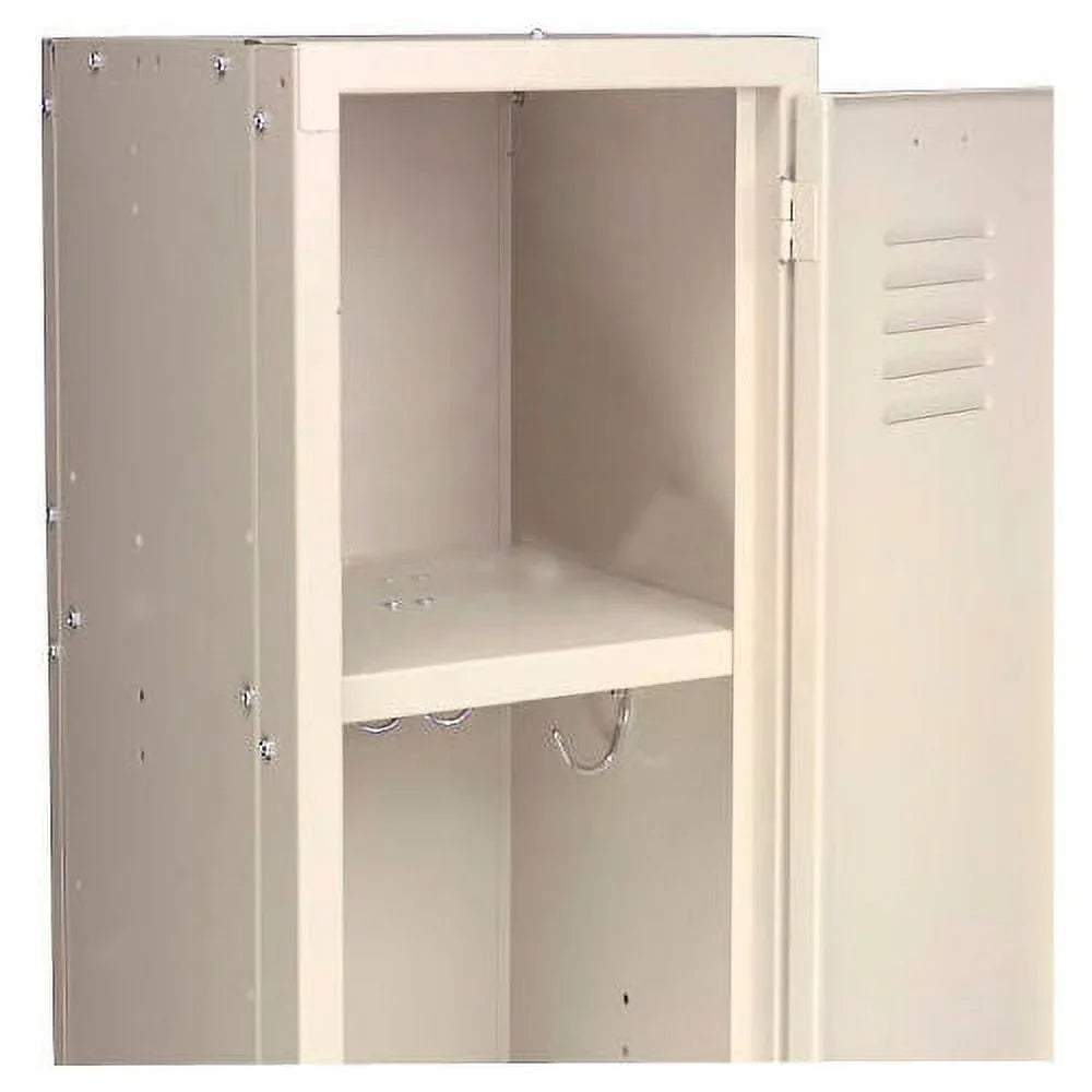 Global Industrial Single Tier Paramount Locker with 1 Door Ready to Assemble - Tan